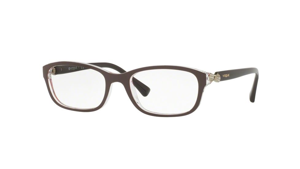 Vogue VO5094B Eyeglass Frames 2465-52 - Top Dark Violet/serigraphy Frame