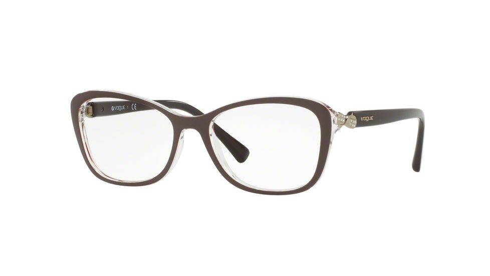 Vogue VO5095B Eyeglass Frames 2465-52 - Top Dark Violet/serigraphy Frame