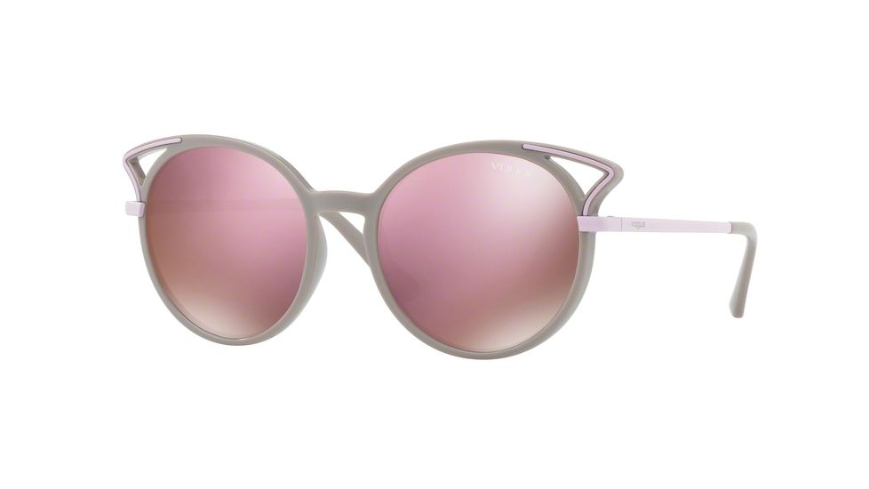 Vogue VO5136S Single Vision Prescription Sunglasses VO5136S-25385R-52 - Lens Diameter 52 mm, Frame Color Grey