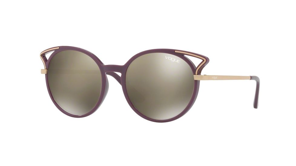 Vogue VO5136S Single Vision Prescription Sunglasses VO5136S-25395A-52 - Lens Diameter 52 mm, Frame Color Violet