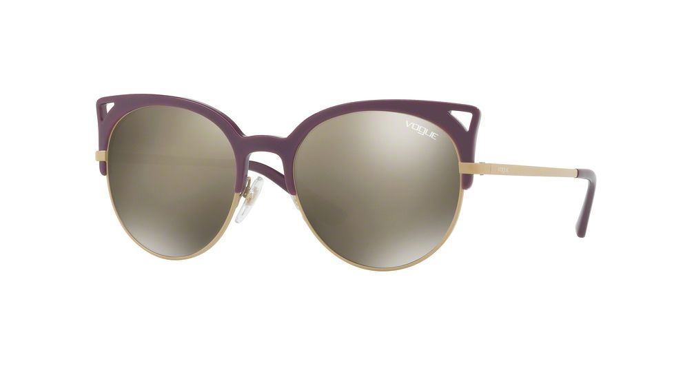 Vogue VO5137S Progressive Prescription Sunglasses VO5137S-25395A-55 - Lens Diameter 55 mm, Frame Color Violet