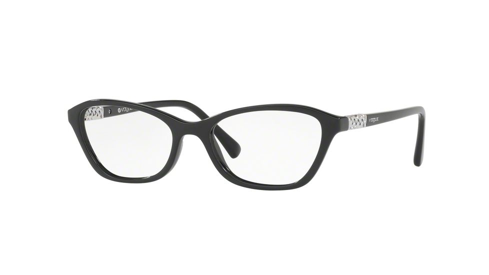 Vogue VO5139B Single Vision Prescription Eyeglasses W44-52 - Black Frame