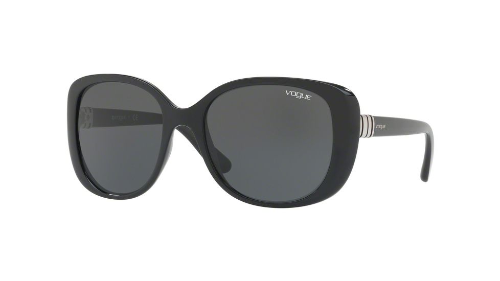 Vogue VO5155S Single Vision Prescription Sunglasses VO5155S-W44-87-55 - Lens Diameter 55 mm, Frame Color Black