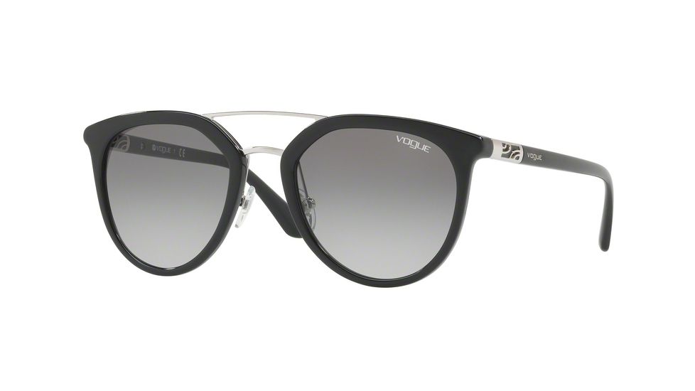 Vogue VO5164S Progressive Prescription Sunglasses VO5164S-W44-11-52 - Lens Diameter 52 mm, Frame Color Black