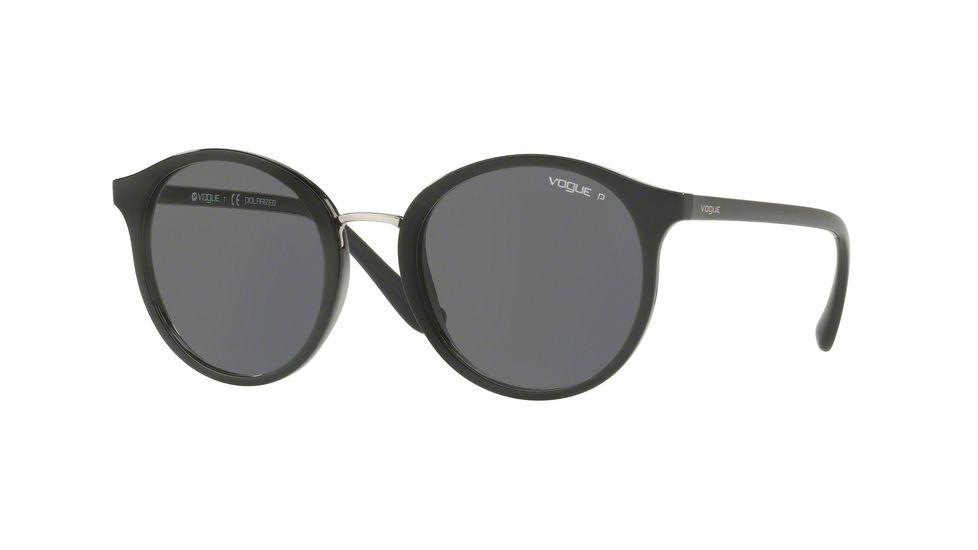 Vogue VO5166S Single Vision Prescription Sunglasses VO5166S-W44-81-51 - Lens Diameter 51 mm, Frame Color Black