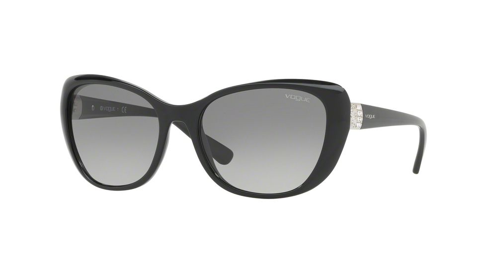 Vogue VO5194SB Progressive Prescription Sunglasses VO5194SB-W44-11-57 - Lens Diameter 57 mm, Frame Color Black