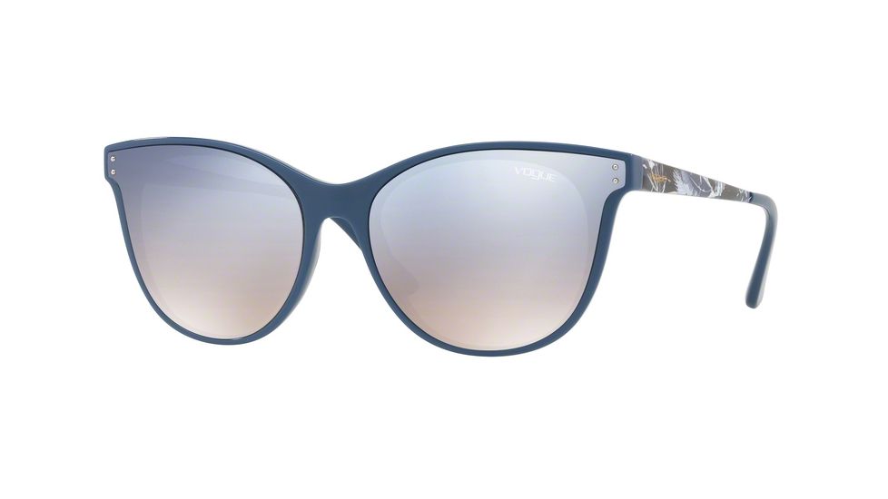Vogue VO5205S Single Vision Prescription Sunglasses VO5205S-24167B-62 - Lens Diameter 62 mm, Frame Color Bluette