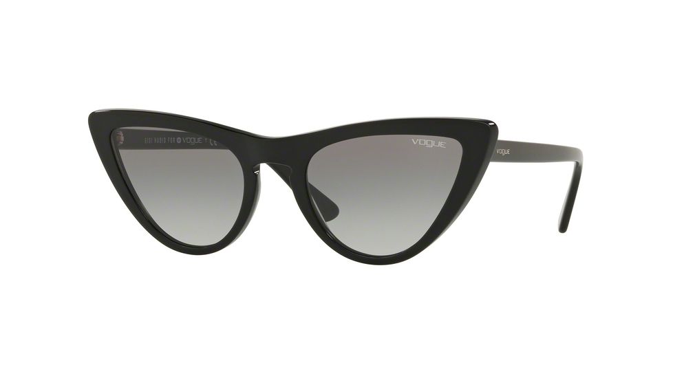 Vogue VO5211S Bifocal Prescription Sunglasses, 54mm, Black, VO5211S-W44-11-54-BI