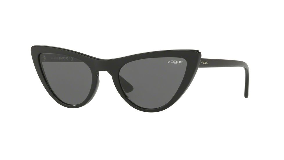 Vogue VO5211SF Single Vision Prescription Sunglasses VO5211SF-W44-87-54 - Lens Diameter 54 mm, Frame Color Black