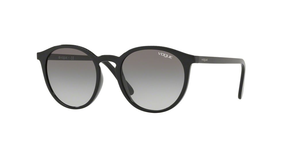 Vogue VO5215S Progressive Prescription Sunglasses, 51mm, Black, VO5215S-W44-11-51-PRO