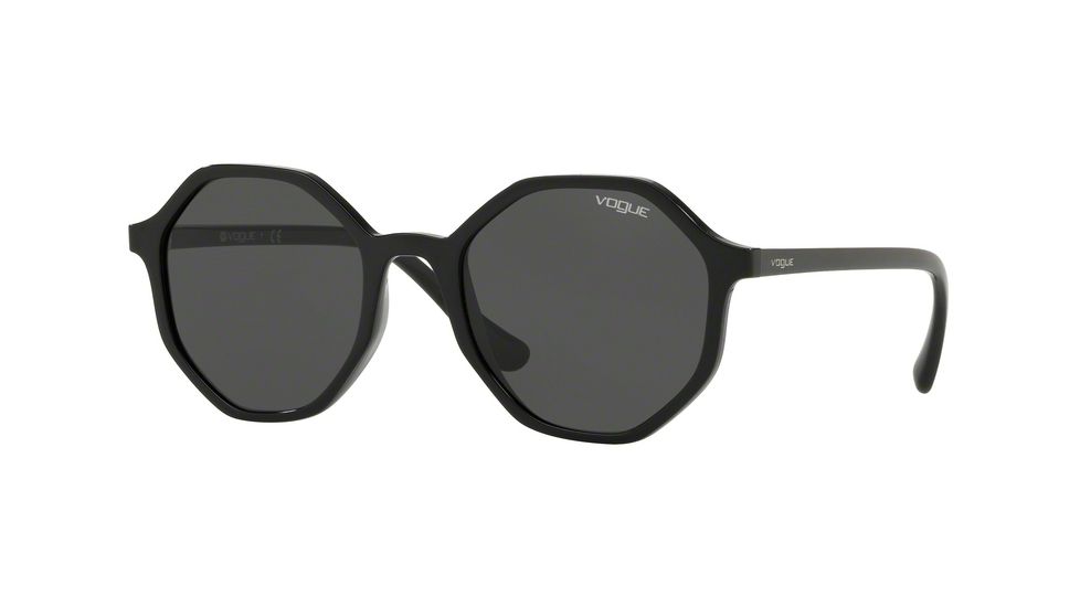 Vogue VO5222S Bifocal Prescription Sunglasses, 52mm, Black, VO5222S-W44-87-52-BI