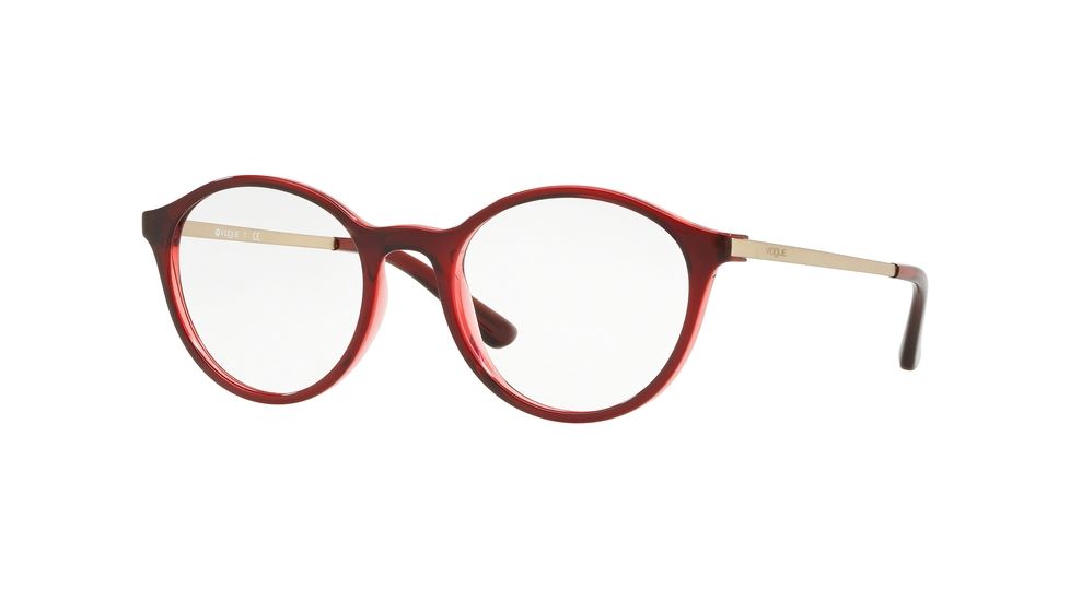 Vogue VO5223 Eyeglass Frames 2636-50 - Transp Bordeaux/transp Red Frame