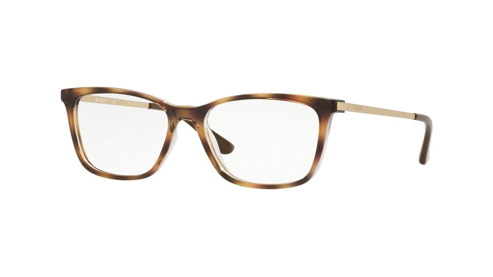 Vogue VO5224 Eyeglass Frames 1916-51 - Top Light Havana/transparent Frame