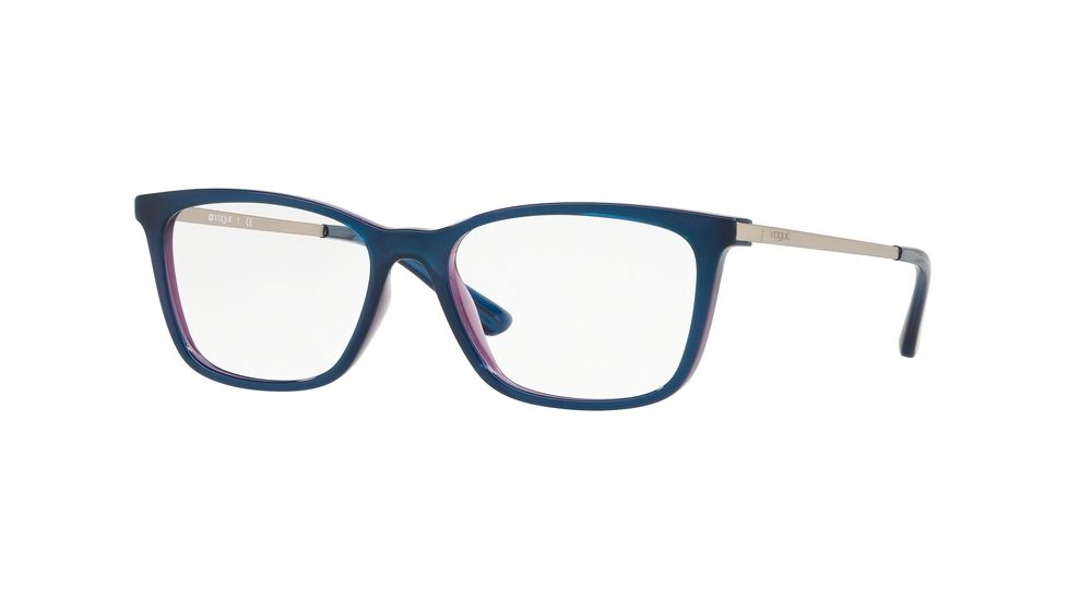 Vogue VO5224 Eyeglass Frames 2633-51 - Transp Blue/transp Light Viole Frame