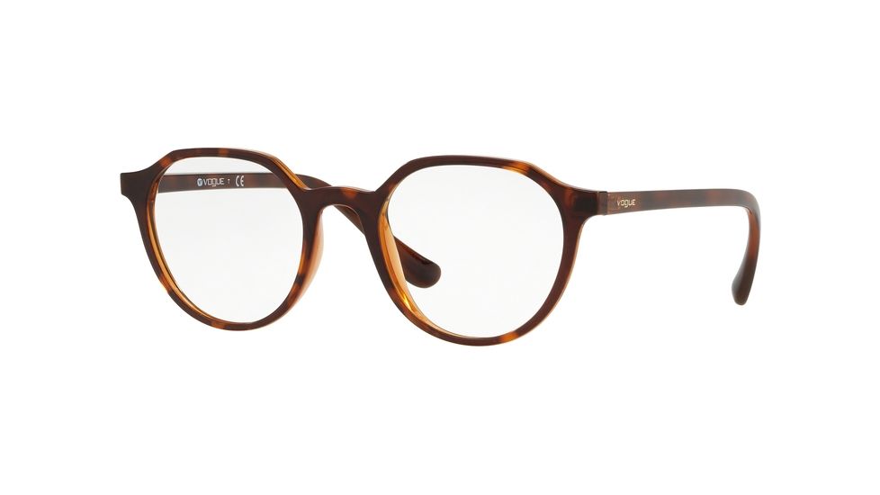 Vogue VO5226 Bifocal Prescription Eyeglasses, 48mm, Dark Havana/transp Light Brown, VO5226-2386-48-BI
