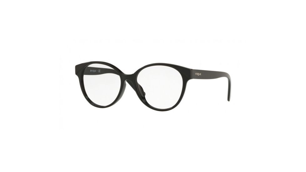 Vogue VO5244F Progressive Prescription Eyeglasses, 52mm, Black, VO5244F-W44-52-PRO