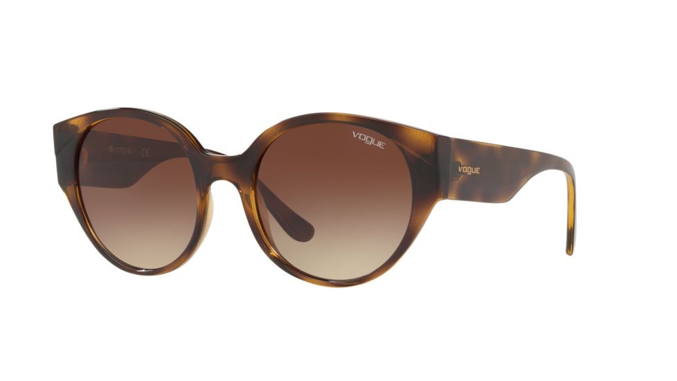 Vogue VO5245S Bifocal Prescription Sunglasses, 53mm, Dark Havana, VO5245S-W65613-53-BI