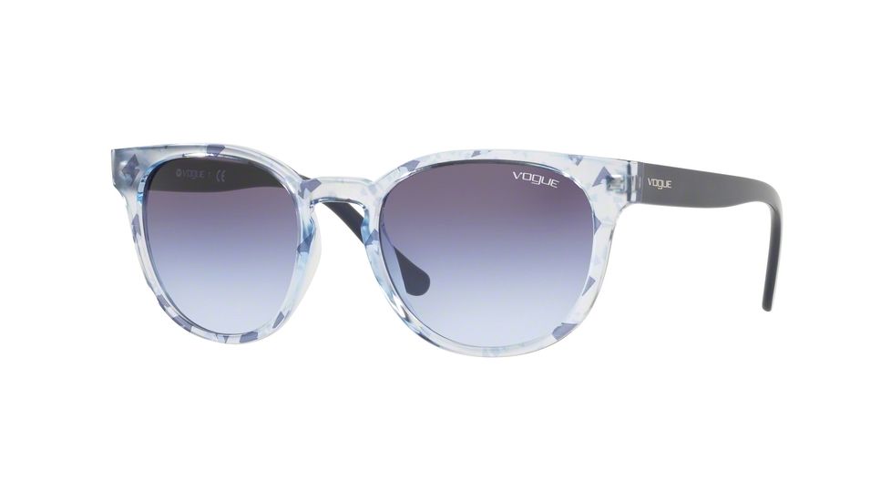Vogue VO5271S Sunglasses 27274Q-53 - , Light Violet Grad Dark Grey Lenses
