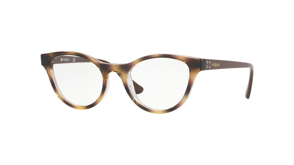 Vogue VO5274B Eyeglass Frames 1916-49 - Top Light Havana/Transparent