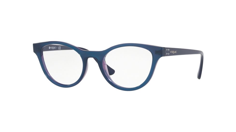 Vogue VO5274B Eyeglass Frames 2633-49 - Transp Blue/Transp Light Viole