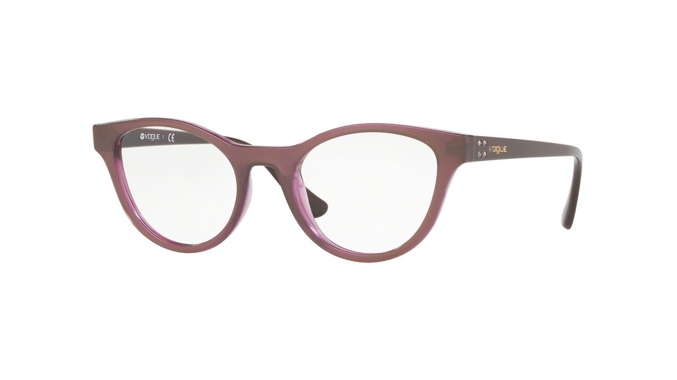 Vogue VO5274B Eyeglass Frames 2637-49 - Tr Turtledove/Tr Violet