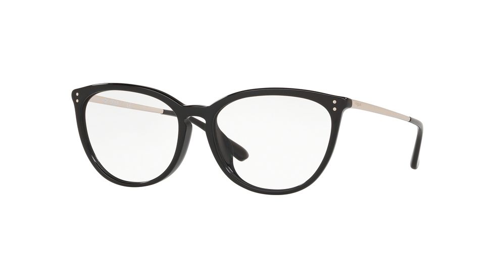 Vogue VO5276F Progressive Prescription Eyeglasses, 54mm, Black, VO5276F-W44-54-PRO