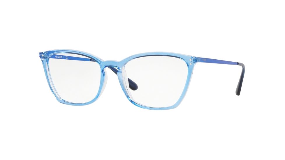 Vogue VO5277 Prescription Eyeglasses, 51mm, Top Bluette/Crystal, VO5277-2734-51-SV