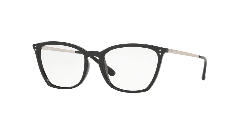 Vogue VO5277 Prescription Eyeglasses, 51mm, Black, VO5277-W44-51-SV