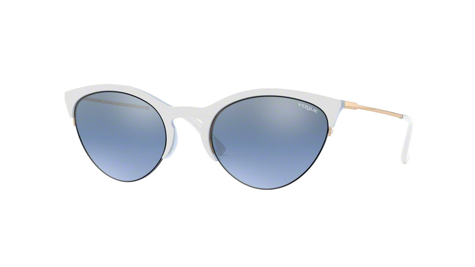 Vogue VO5287S Sunglasses 27577C-54 - , Light Blue Mirror Silver Grad Lenses