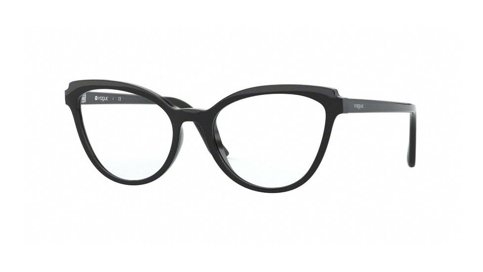 Vogue VO5291F Prescription Eyeglasses, 54mm, Black, VO5291F-W44-54-SV