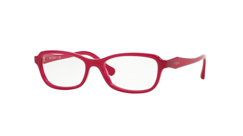 Vogue WAVED TEMPLE VO2958 Progressive Prescription Eyeglasses 2309-51 - Opal Cyclamen Frame