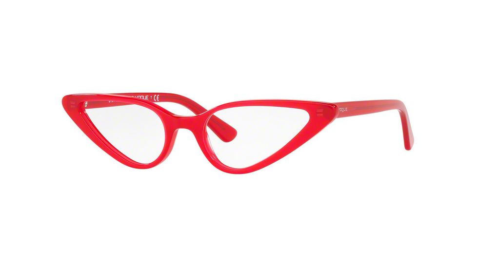 Vogue YOLA VO5281 Prescription Eyeglasses, 51mm, Opalescent Red, VO5281-2693-51-SV