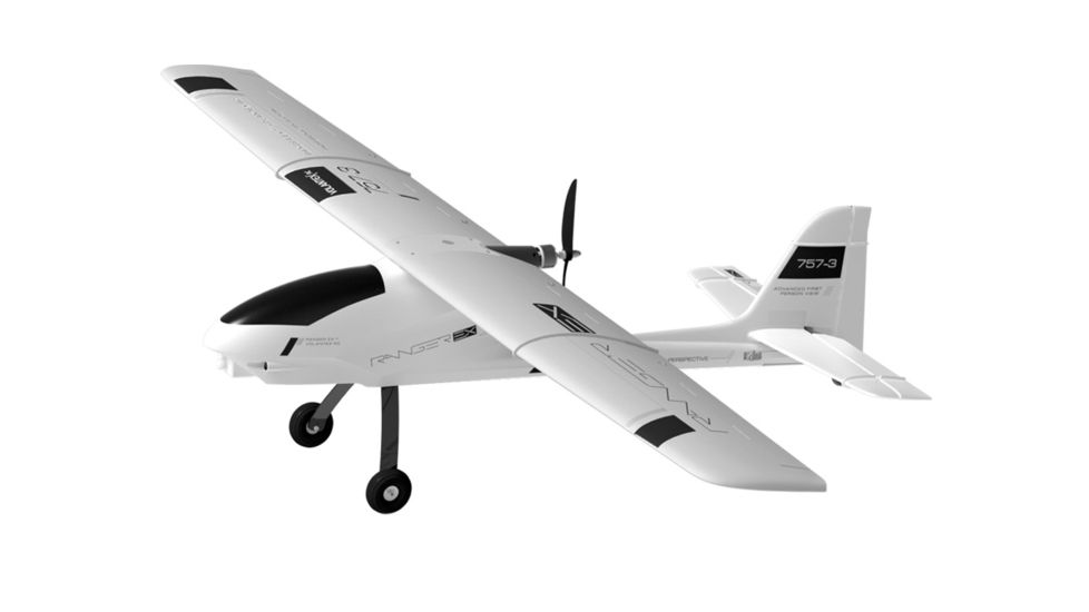 Volantex Ranger EX Ready-To-Fly Airplane Drone w/ Battery, Charger, 2D Gimbal, White VLX757-3-RTF
