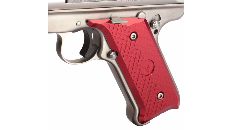 Volquartsen Firearms Aluminum Grips for MKIII, Red VC3AG-R