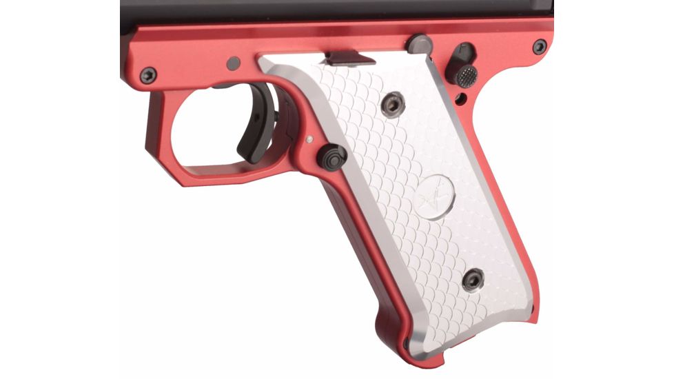 Volquartsen Firearms Aluminum Grips for MKIII, Silver VC3AG-S