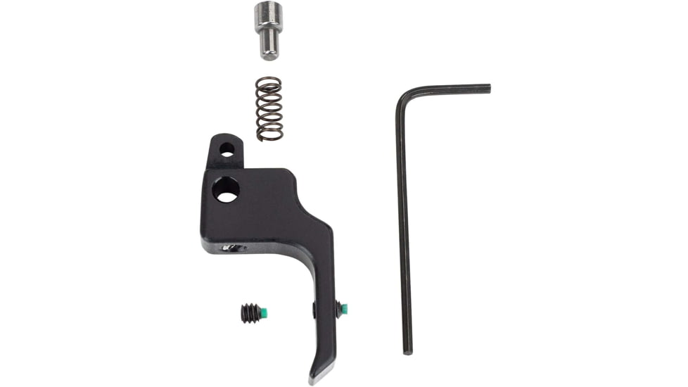 Volquartsen Firearms 19.22 Pistol Trigger, Ruger Mark III/Mark IV, Flat, Black, VF4FT-B