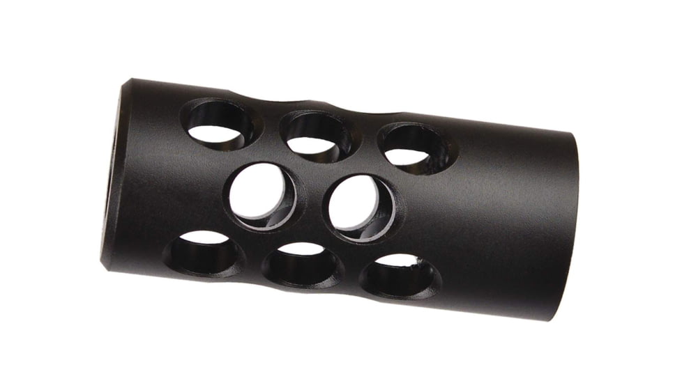 Volquartsen Firearms 20-Hole Compensator, Smith &amp; Wesson M&amp;P15-22, Black, VC15HC-B