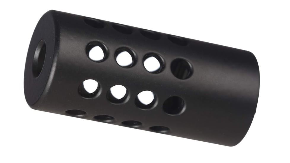 Volquartsen Firearms 32-Hole Comp, 10/22 Bull Barrel, Black, .92in, VC1032-B-920