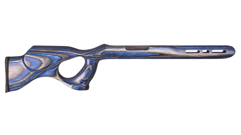 Volquartsen Firearms A-10 Ambi Thumbhole Stock Ruger 10/22, Blue, VFAT-BL