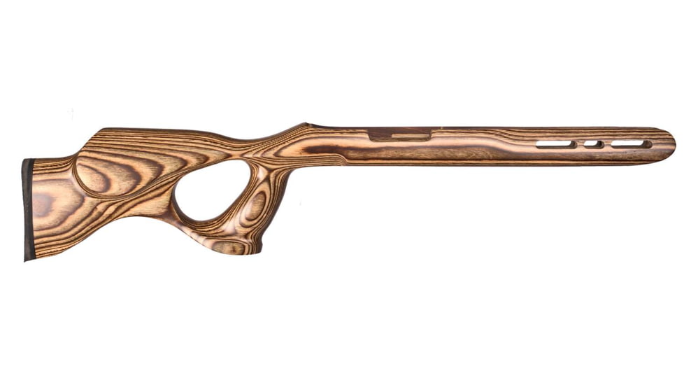Volquartsen Firearms A-10 Ambi Thumbhole Stock Ruger 10/22, Brown, VFAT-B