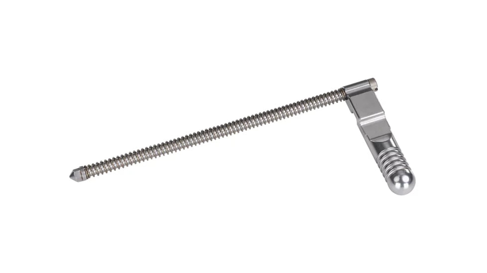 Volquartsen Firearms Extended Bolt Handle and Recoil Rod Assembly,Ruger 10/22, Silver, VF10EB-S