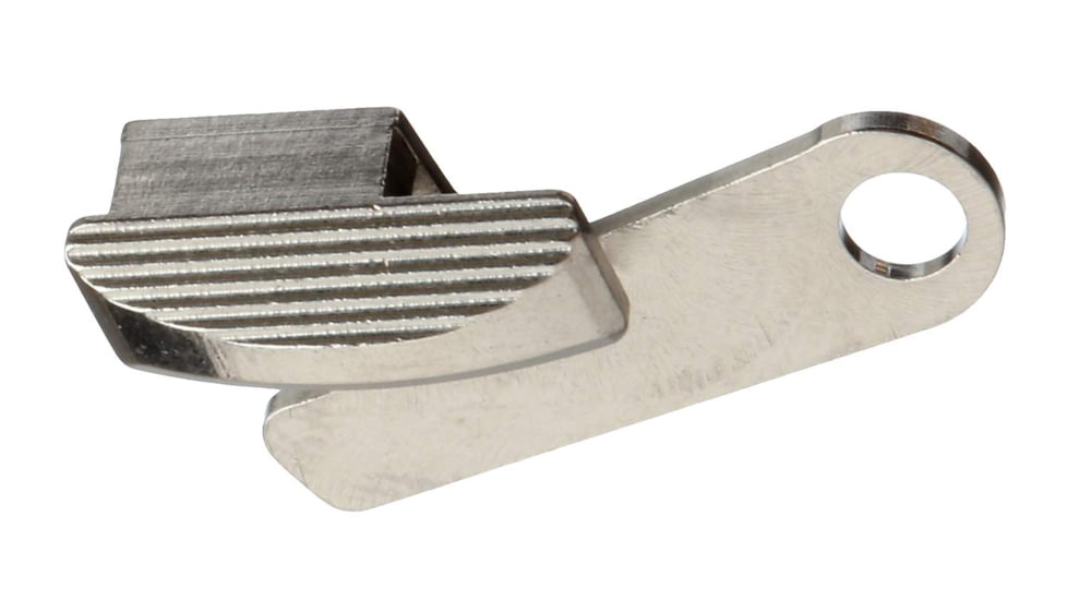 Volquartsen Firearms Extended Bolt Release for Ruger MK IV, Silver, VC4SR-S