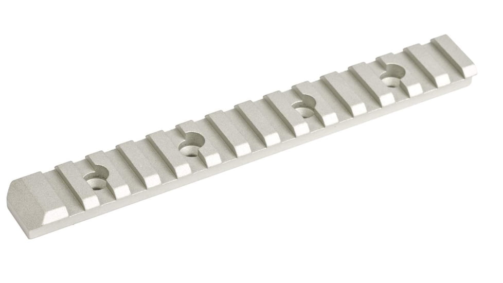 Volquartsen Firearms Flat Top Picatinny Rail, Silver, VC10FTR-S