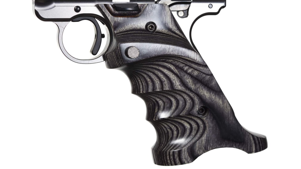 Volquartsen Firearms Laminated Grips for MK IV, Left-Handed, Gray, VCTRG-4-G-L