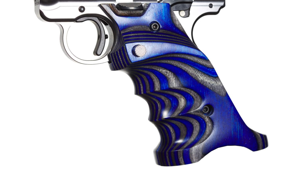 Volquartsen Firearms Laminated Grips for MK IV, Right Handed, Blue, VCTRG-4-BL-R
