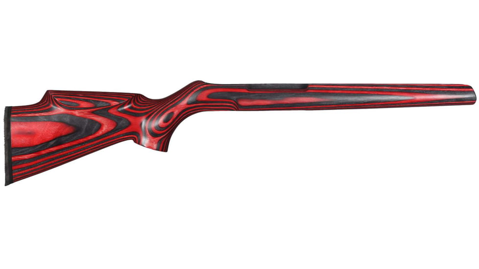 Volquartsen Firearms Laminated Sporter Stock, 10/22, Red, VCLS-R-10