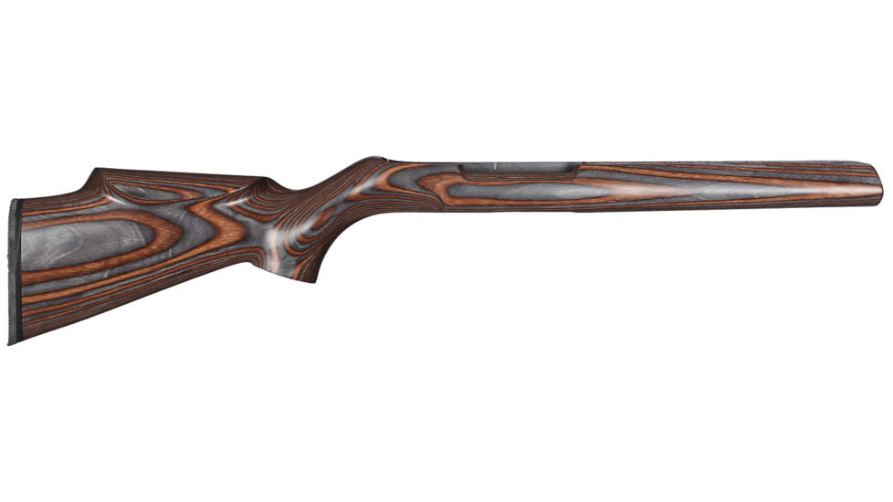 Volquartsen Firearms Laminated Sporter Stock for Volquartsen Firearms 17 WSM, Brown/Gray, VCLS-W-BG