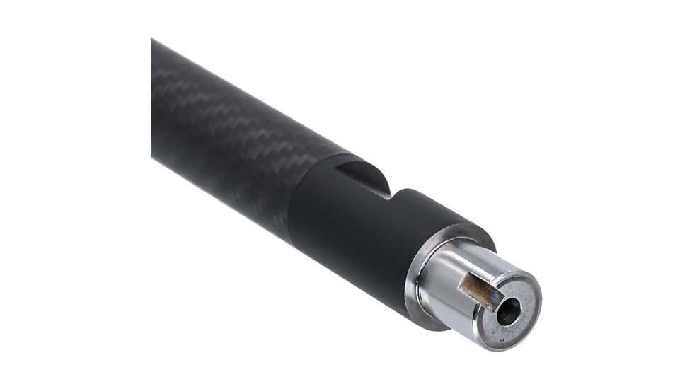 Volquartsen Firearms Lightweight Carbon Fiber Barrel, Ruger 10/22, 1-16 Twist, 1/2 x 28 Non-Threaded, Black Ends, VF10LCF-BE