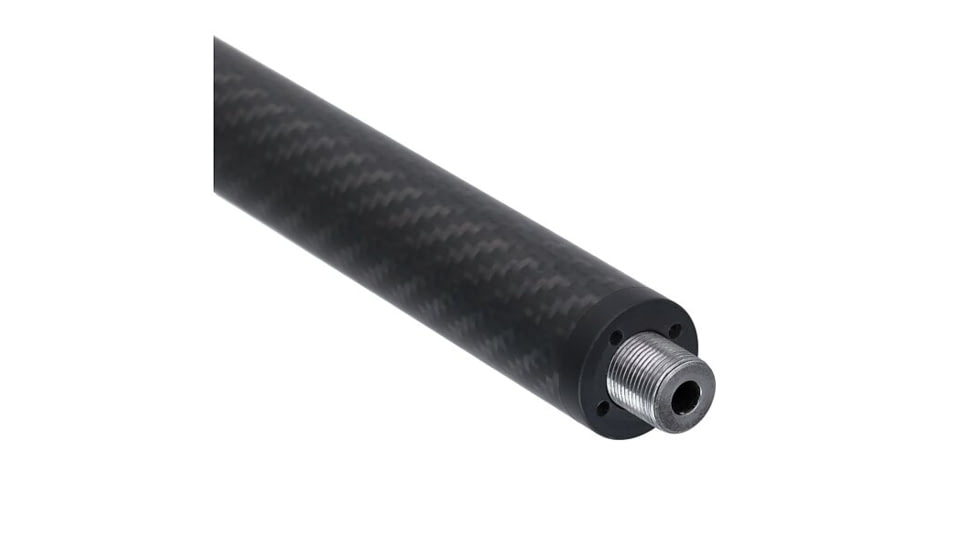 Volquartsen Firearms Lightweight Carbon Fiber Barrel, Ruger 10/22, 1-16 Twist, 1/2 x 28 Threaded, Black Ends, VF10LCF-CT-BE