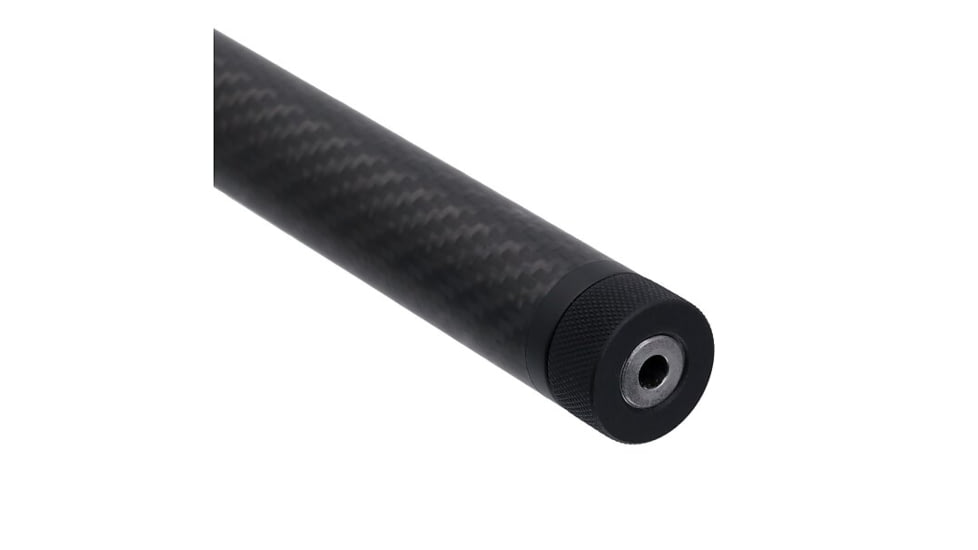 Volquartsen Firearms Lightweight Carbon Fiber Barrel, Ruger 10/22, 1-16 Twist, 1/2 x 28 Threaded, Black Ends, VF10LCF-CT-BE